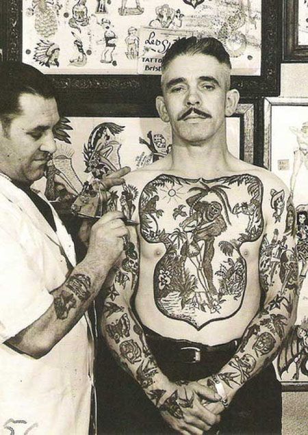 Tattoos from the past (29 pics)