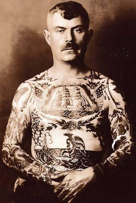 Tattoos from the past (29 pics)