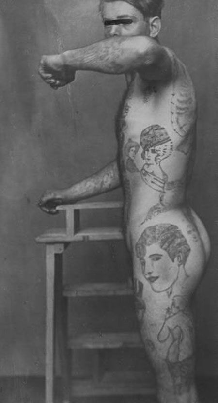 Tattoos from the past (29 pics)