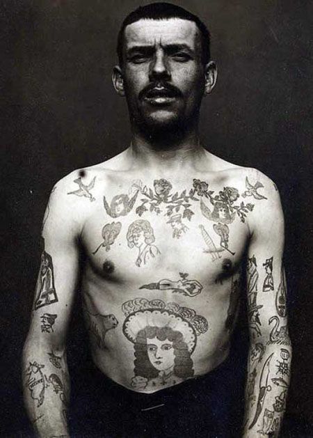 Tattoos from the past (29 pics)