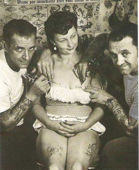 Tattoos from the past (29 pics)