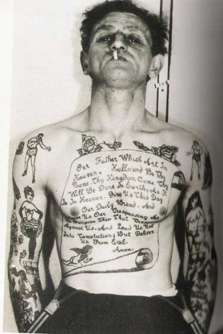 Tattoos from the past (29 pics)