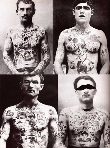 Tattoos from the past (29 pics)