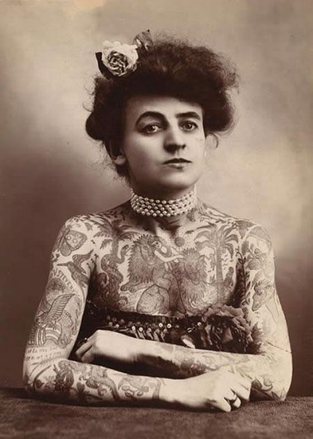 Tattoos from the past (29 pics)