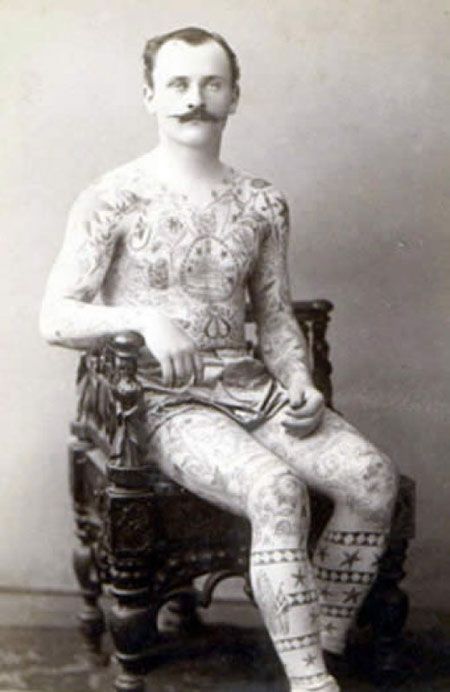Tattoos from the past (29 pics)