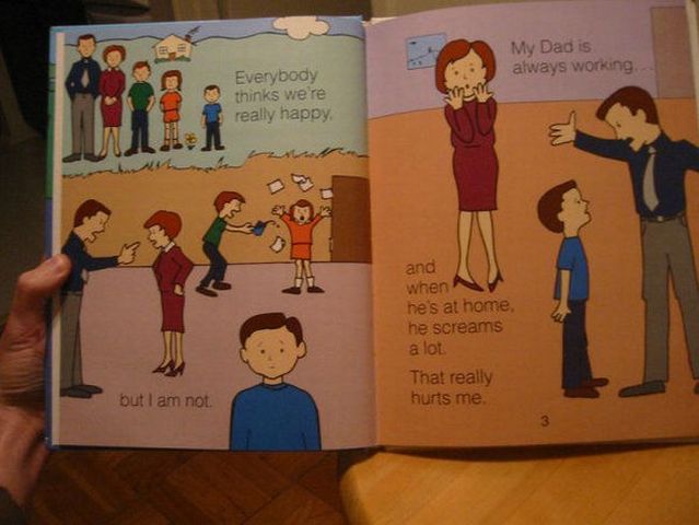 One miserable childhood (9 pics)