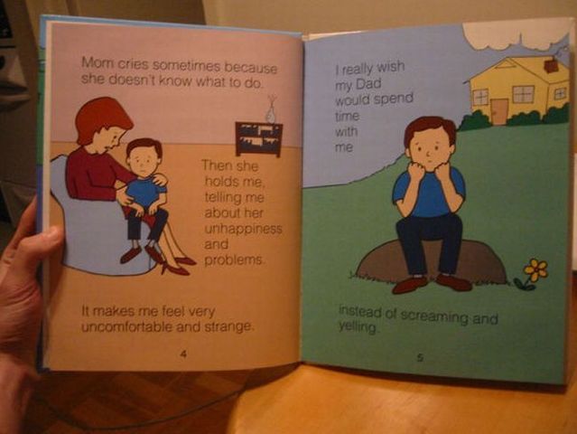 One miserable childhood (9 pics)