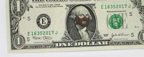 Art with dollars (25 pics)