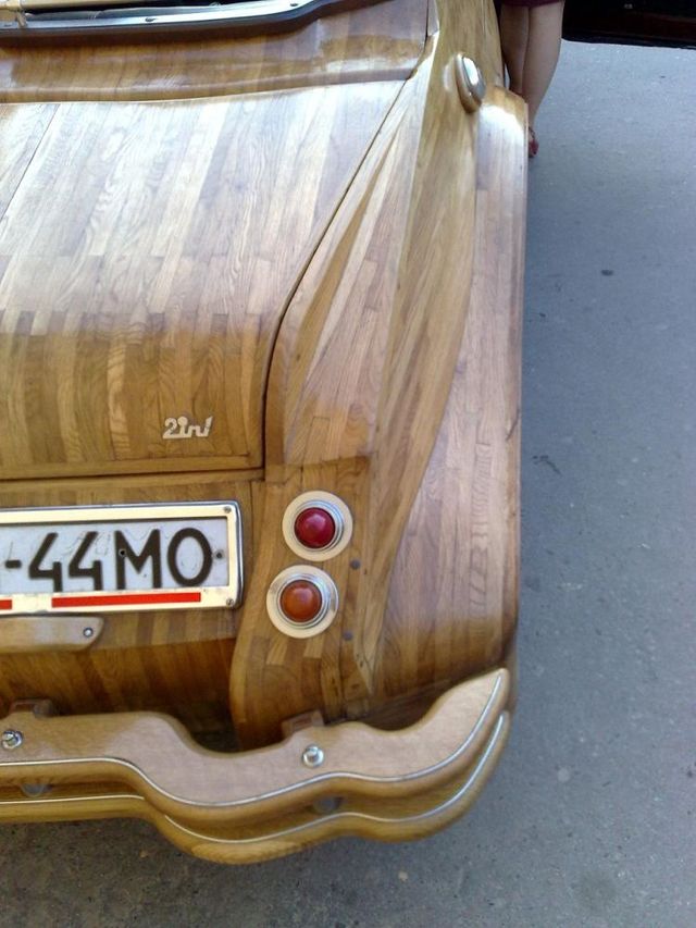 wooden car build