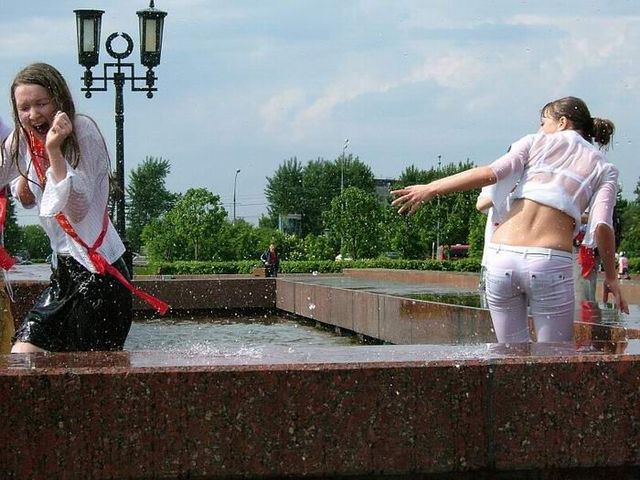 Rus işi mezuniyet balosu...