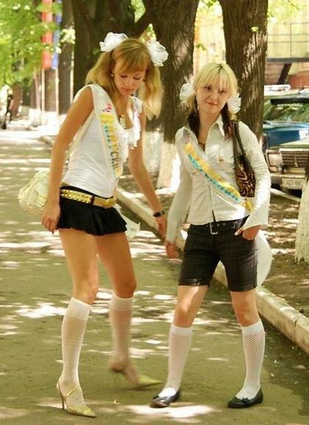 Rus işi mezuniyet balosu...