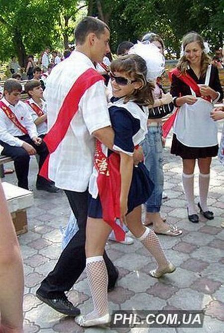 Rus işi mezuniyet balosu...