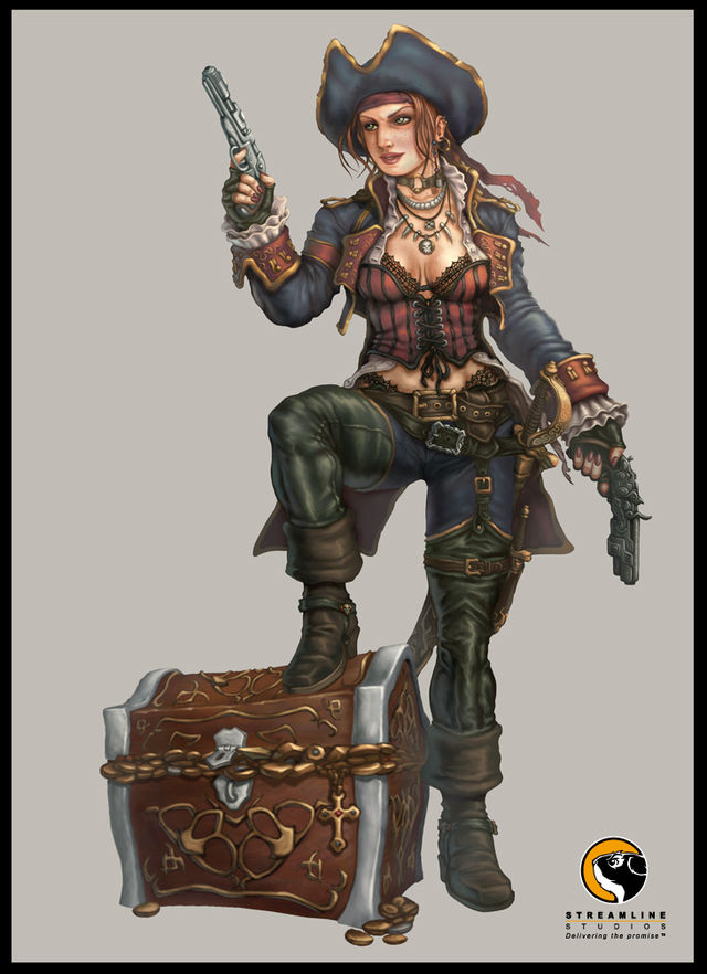 Really cool illustrations of Pirates (21 pics)