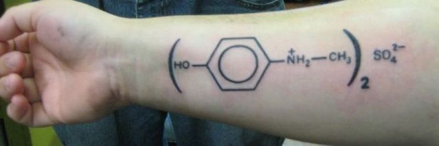 Scientific tattoos (62 photos)