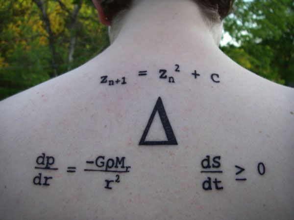 Scientific tattoos (62 photos)