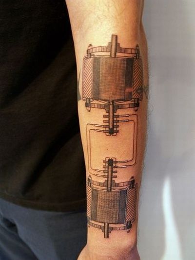 Scientific tattoos (62 photos)