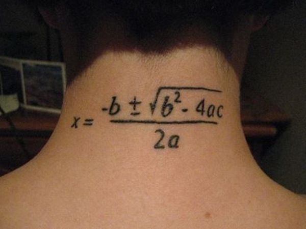 Scientific tattoos (62 photos)
