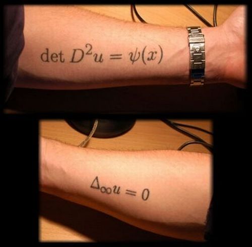 Scientific tattoos (62 photos)