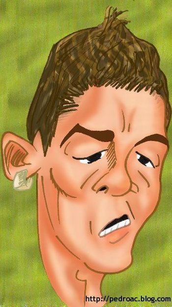 Caricatures of Cristiano Ronaldo (46 pics)