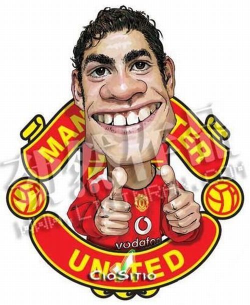 Caricatures of Cristiano Ronaldo (46 pics)