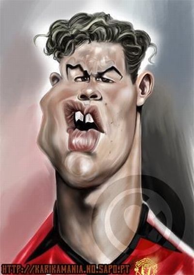Caricatures of Cristiano Ronaldo (46 pics)