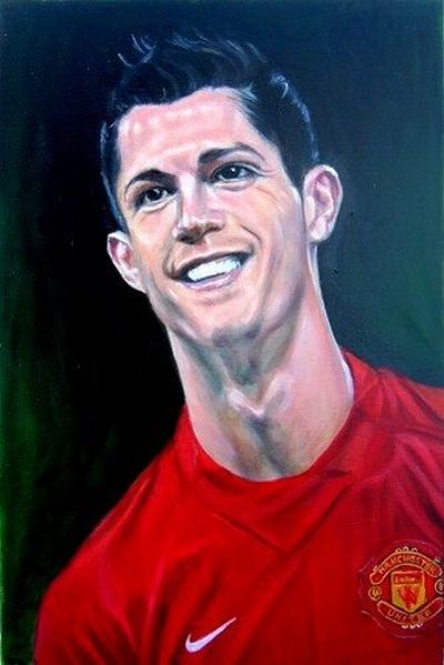 Caricatures of Cristiano Ronaldo (46 pics)
