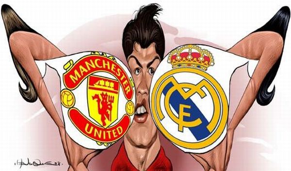 Caricatures of Cristiano Ronaldo (46 pics)