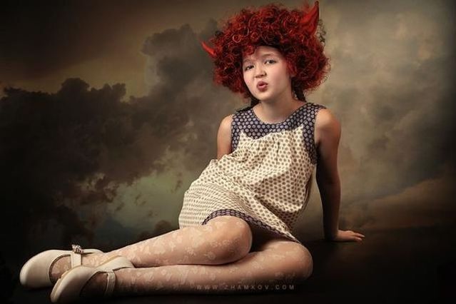 Positive emotion of the day. A photo session with children (60 pics)