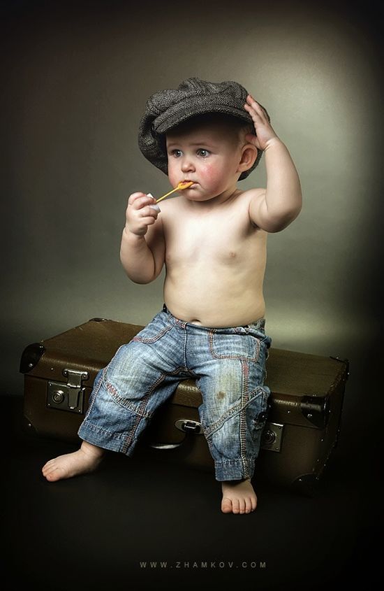 Positive emotion of the day. A photo session with children (60 pics)