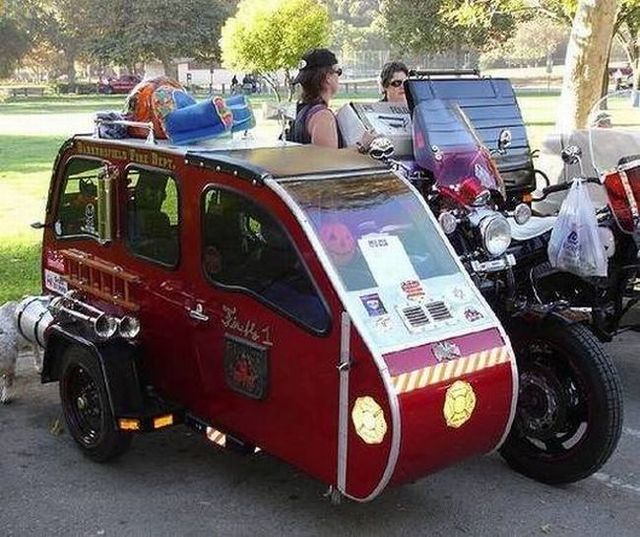 The most ridiculous Side Carts in the world (48 photos)