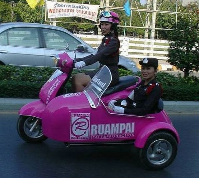 The most ridiculous Side Carts in the world (48 photos)
