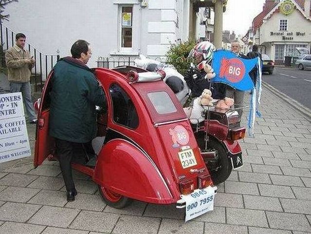 The most ridiculous Side Carts in the world (48 photos)