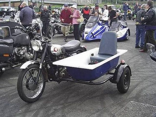 The most ridiculous Side Carts in the world (48 photos)