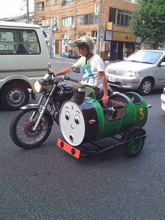 The most ridiculous Side Carts in the world (48 photos)