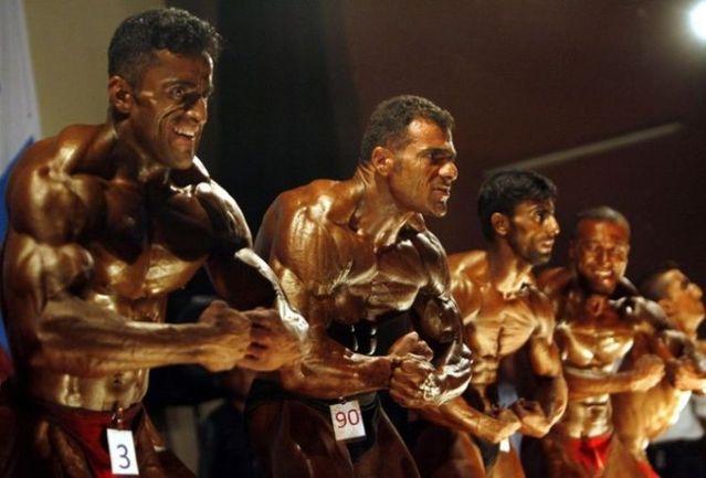 Afghan bodybuilders (14 pics)