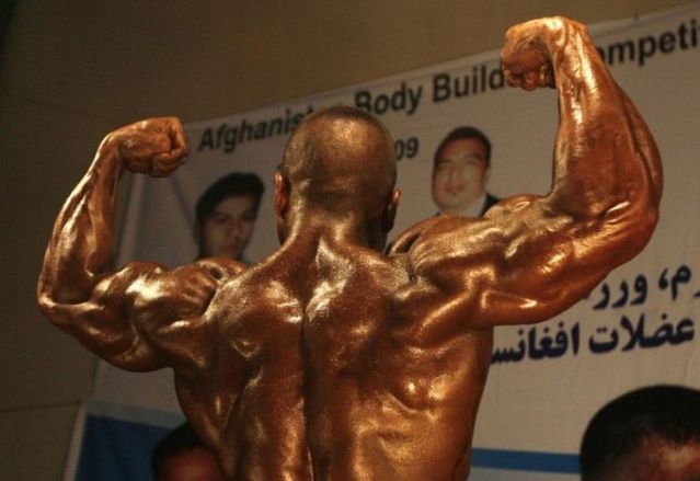 Afghan bodybuilders (14 pics)