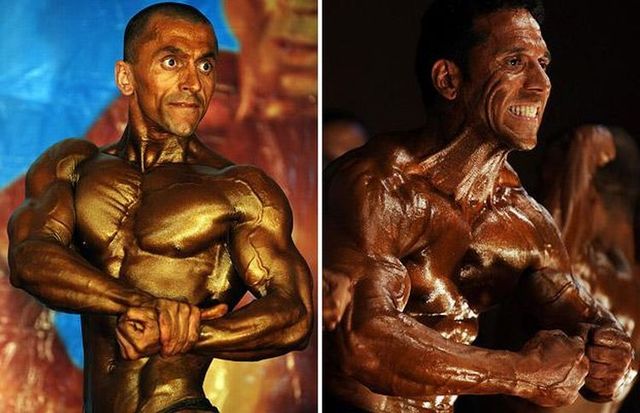 Afghan bodybuilders (14 pics)