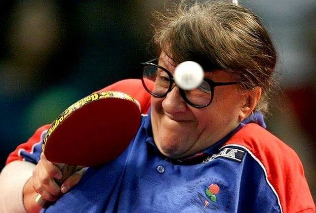 Funny faces of athletes (50 pics)