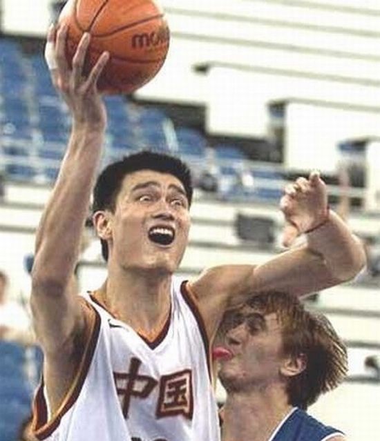Funny faces of athletes (50 pics)