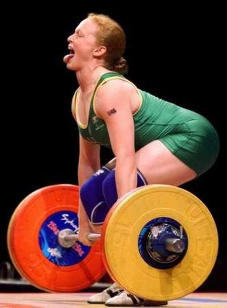 Funny faces of athletes (50 pics)