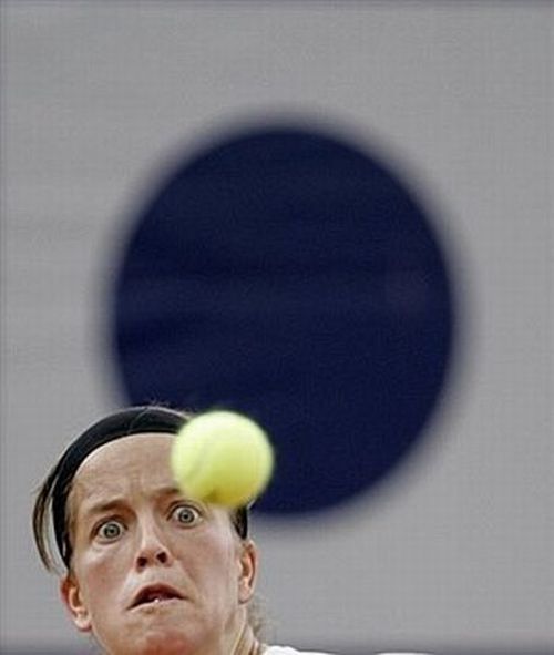 Funny faces of athletes (50 pics)