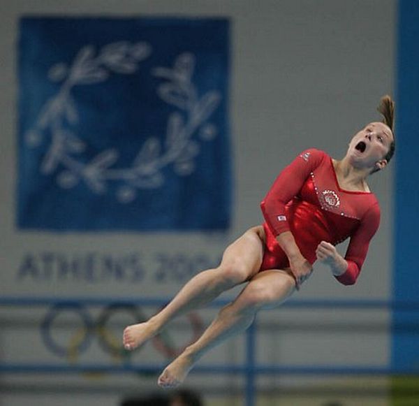 Funny faces of athletes (50 pics)