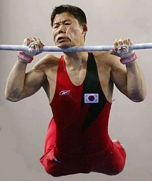 Funny faces of athletes (50 pics)