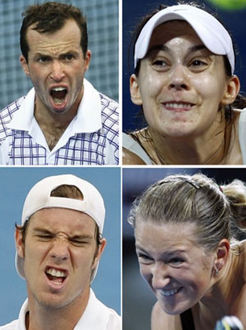 Funny faces of athletes (50 pics)