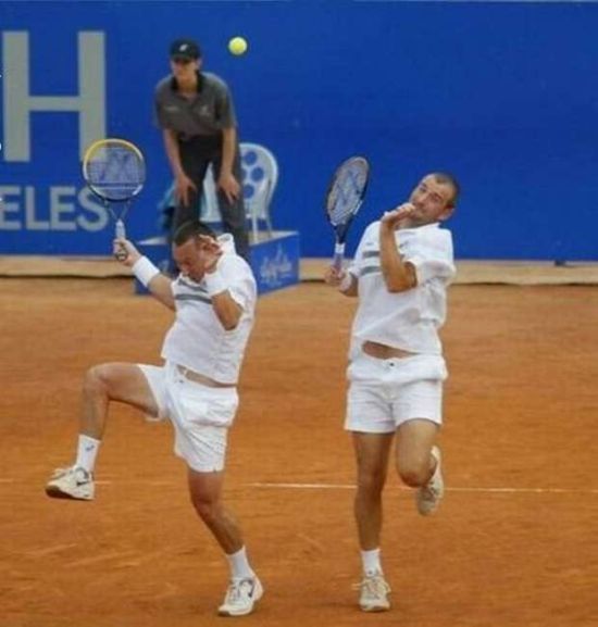 Funny faces of athletes (50 pics)