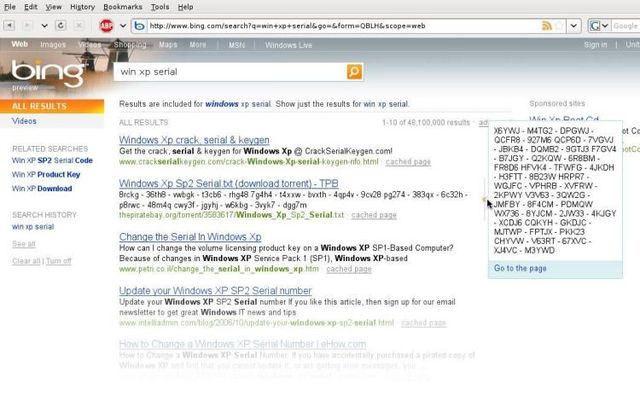 free windows serial