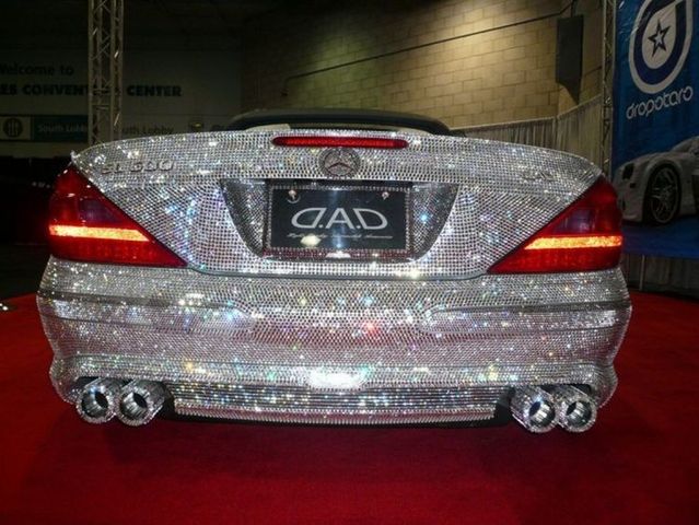 Mercedes for glamorous blonds (13 pics)