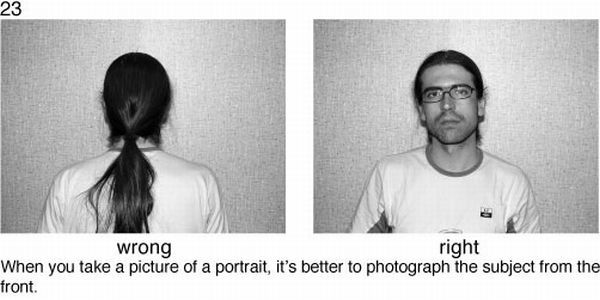 Learn to take pictures correctly (78 examples)