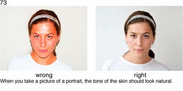 Learn to take pictures correctly (78 examples)