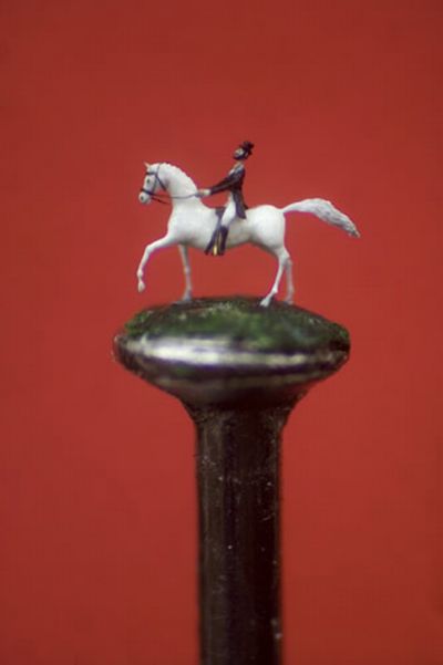 Sculptures in the eye of a needle (28 pics)